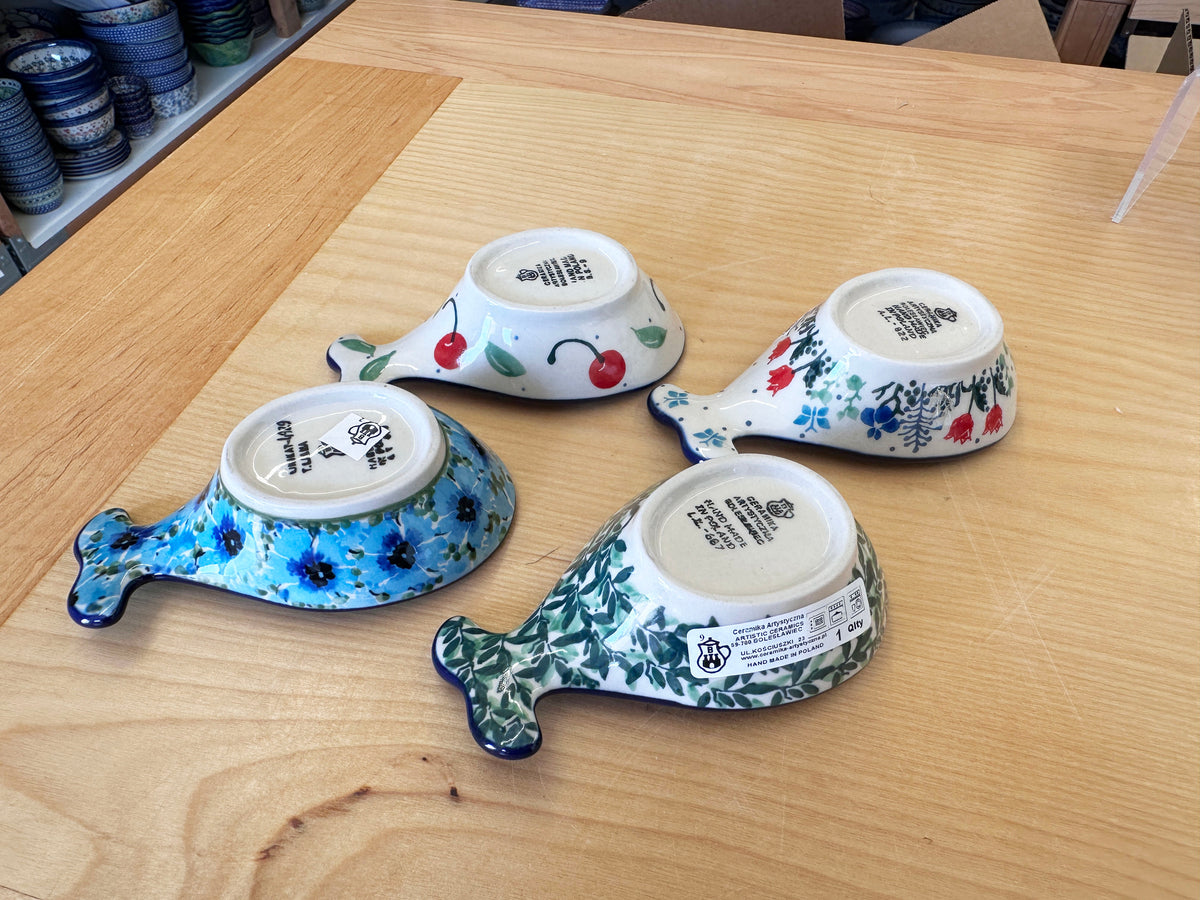 CLEARANCE Unikat & Traditional Fishtail Bowl Set of 4
