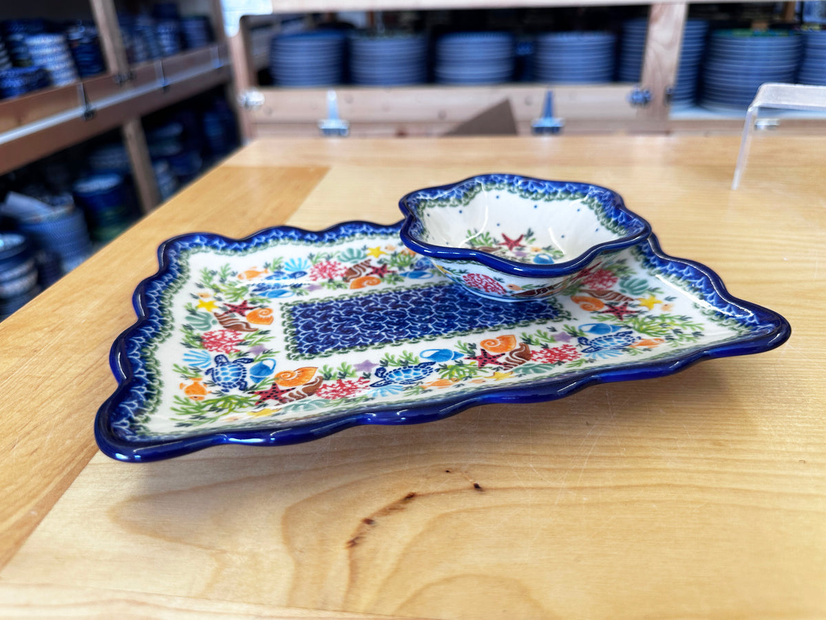 CLEARANCE Unikat Platter & Bowl Set