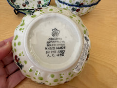 CLEARANCE Scalloped Side Bowl