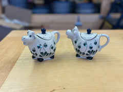 CLEARANCE (Discontinued) Cow Sugar Bowl