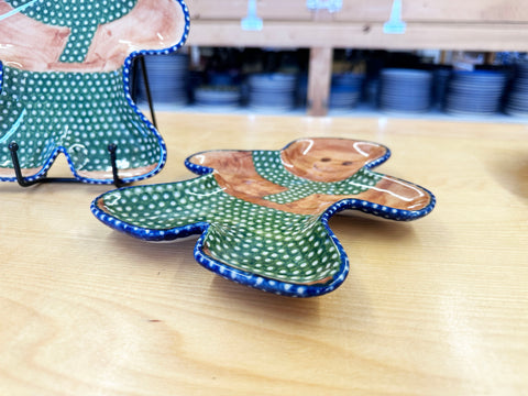 CLEARANCE 9.5" Unikat Gingerbread Plate