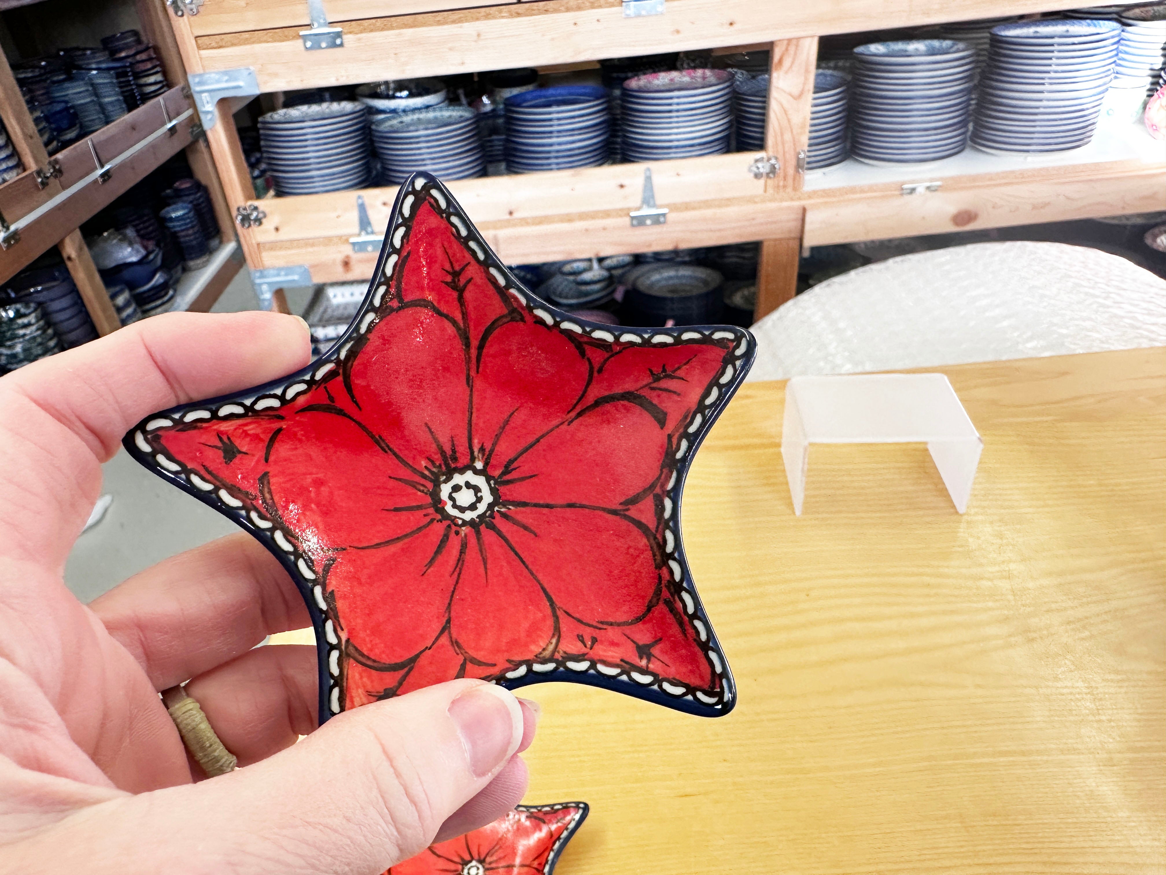 CLEARANCE Unikat 4.25" Star Plate