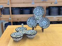 CLEARANCE Unikat Triple Divided Serving Dish