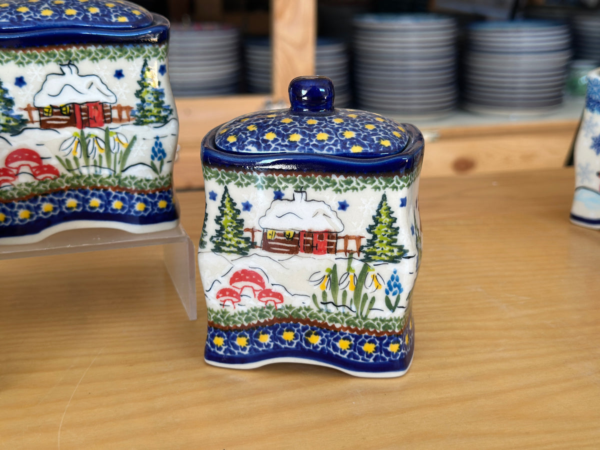 CLEARANCE Unikat 4.5" Tall Canister