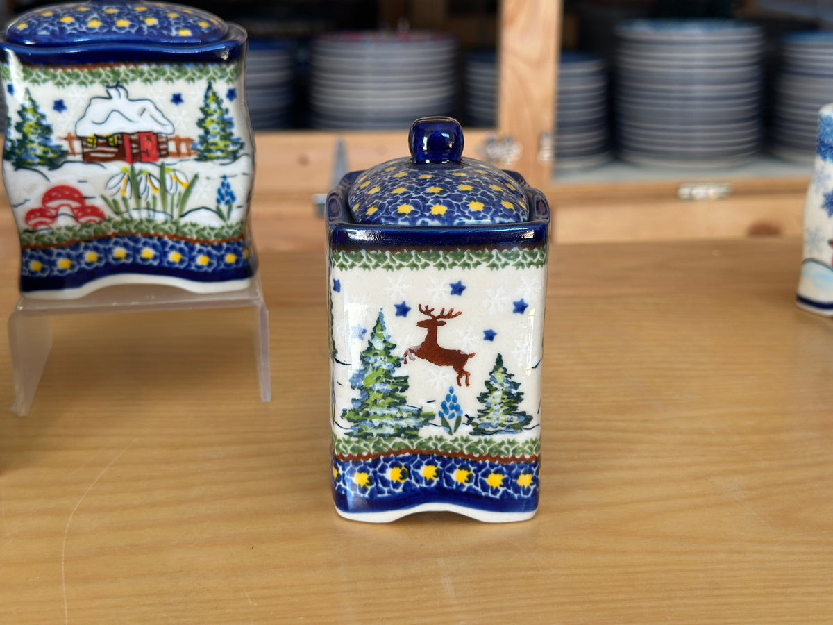 CLEARANCE Unikat 4.5" Tall Canister