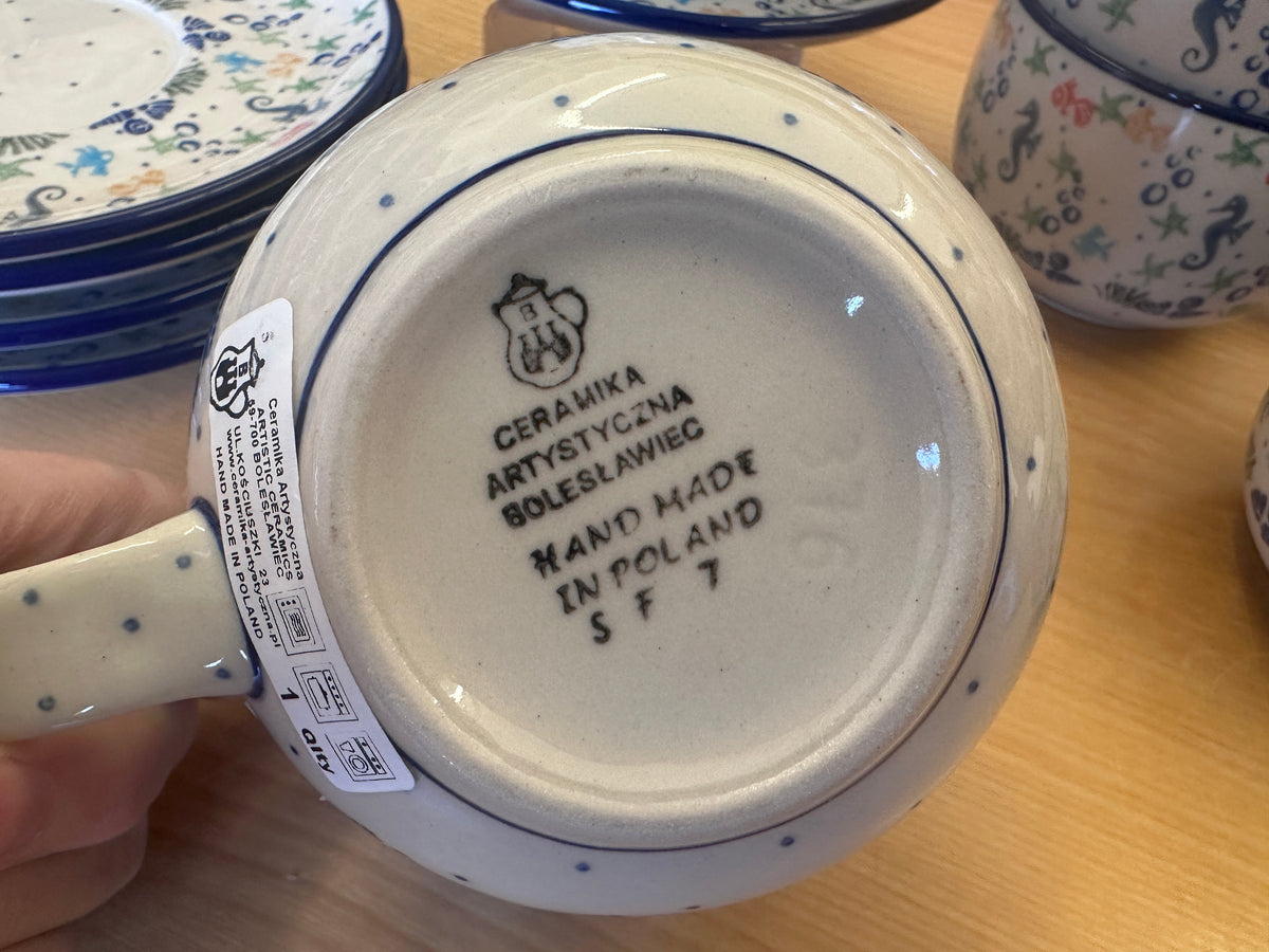CLEARANCE 13 oz Cup & Saucer Set