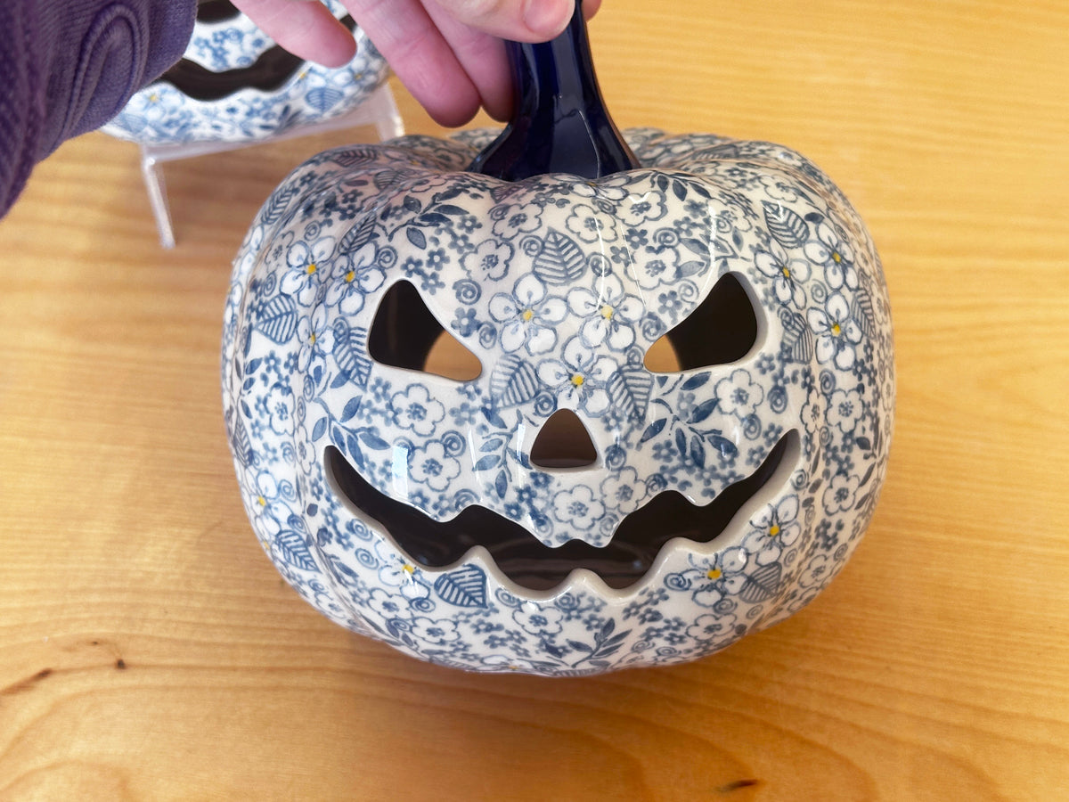 CLEARANCE Large Unikat Pumpkin Luminary