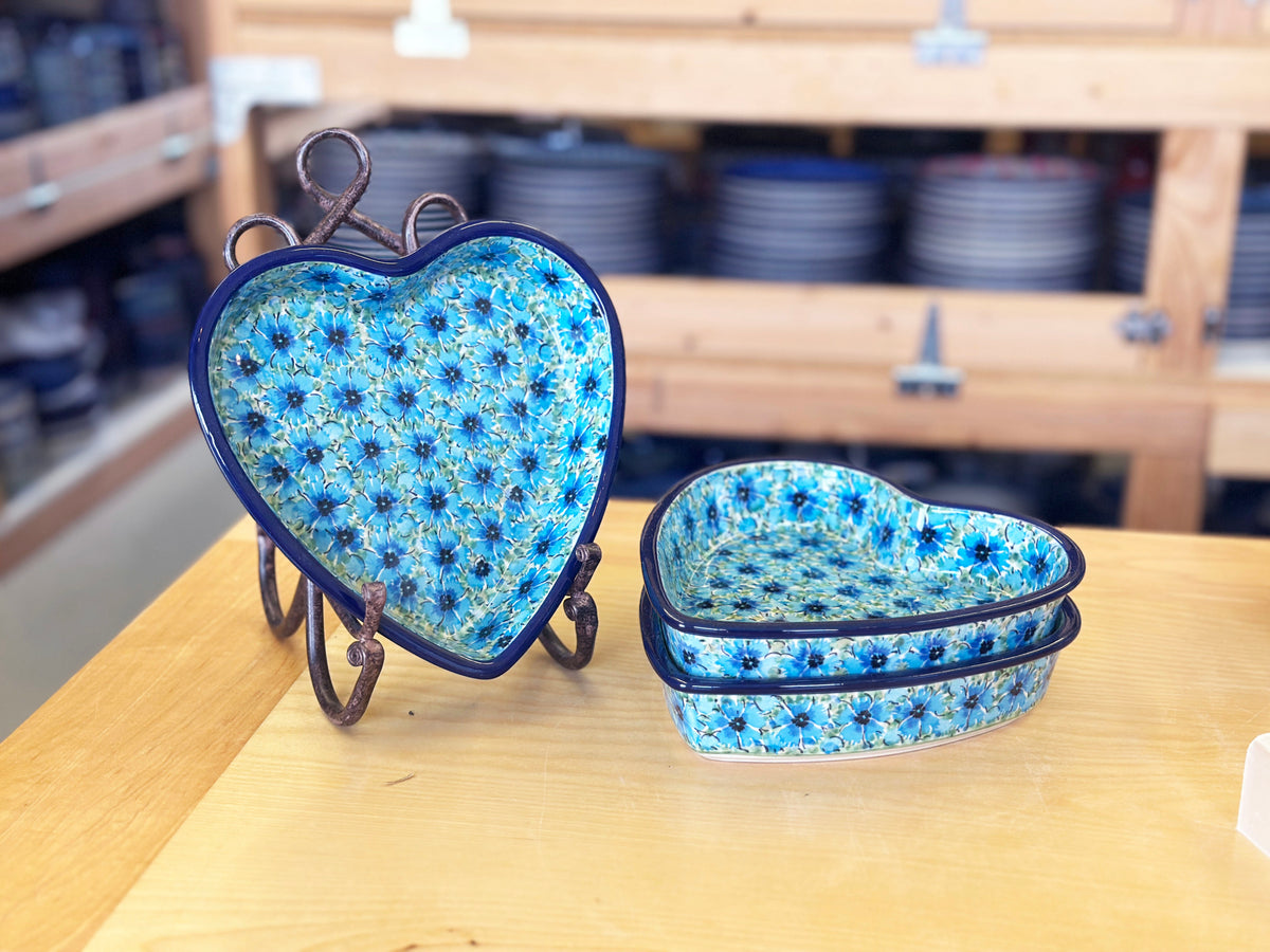 CLEARANCE Unikat Heart Baker Bowl