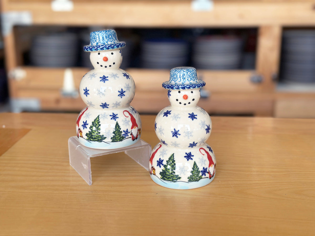 CLEARANCE Unikat Snowman Figure