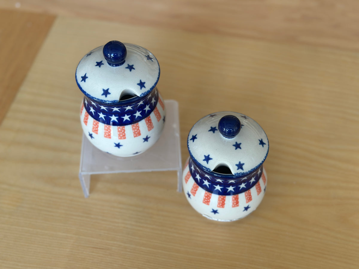 CLEARANCE Sugar, Salt, Spice Jar