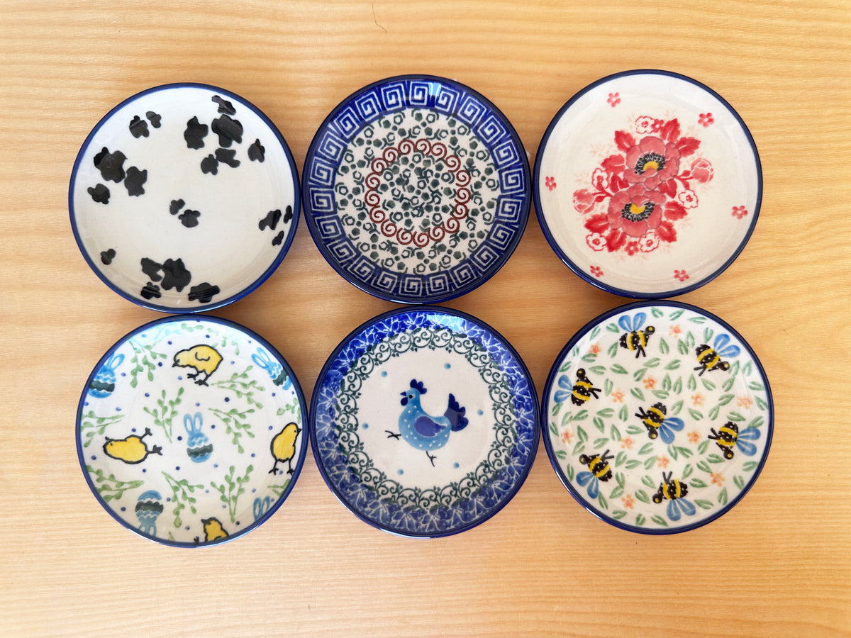 CLEARANCE Mini Plate Set of 4