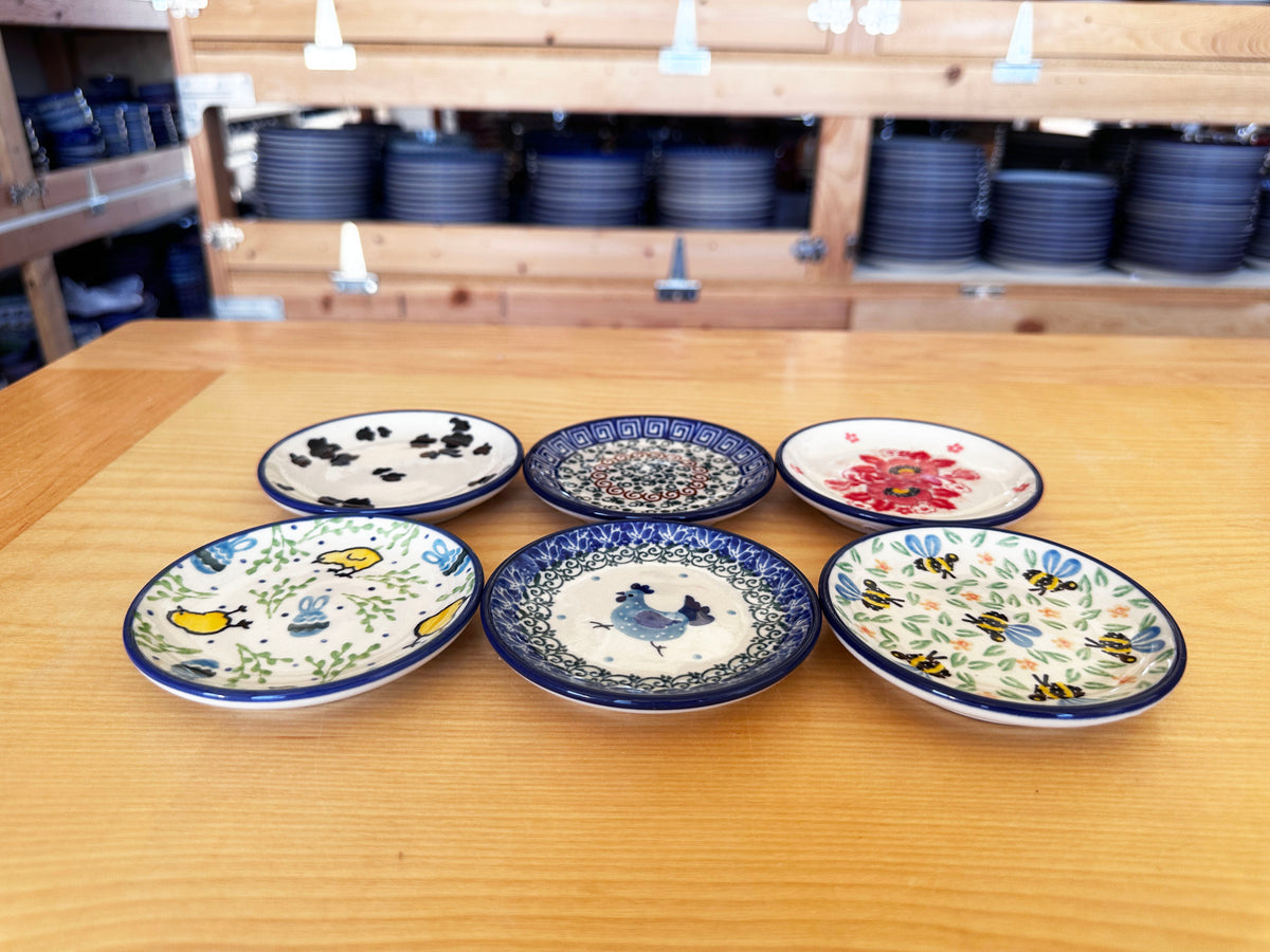 CLEARANCE Mini Plate Set of 4