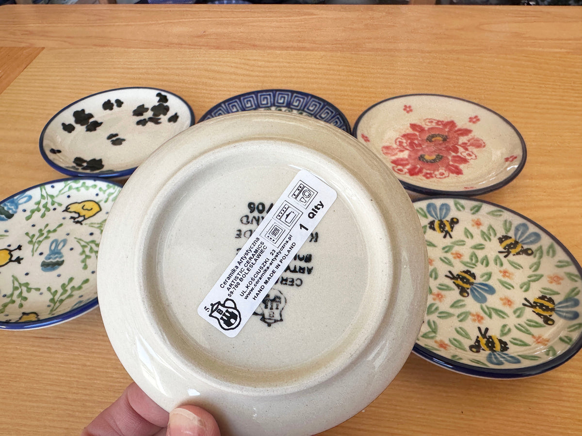 CLEARANCE Mini Plate Set of 4