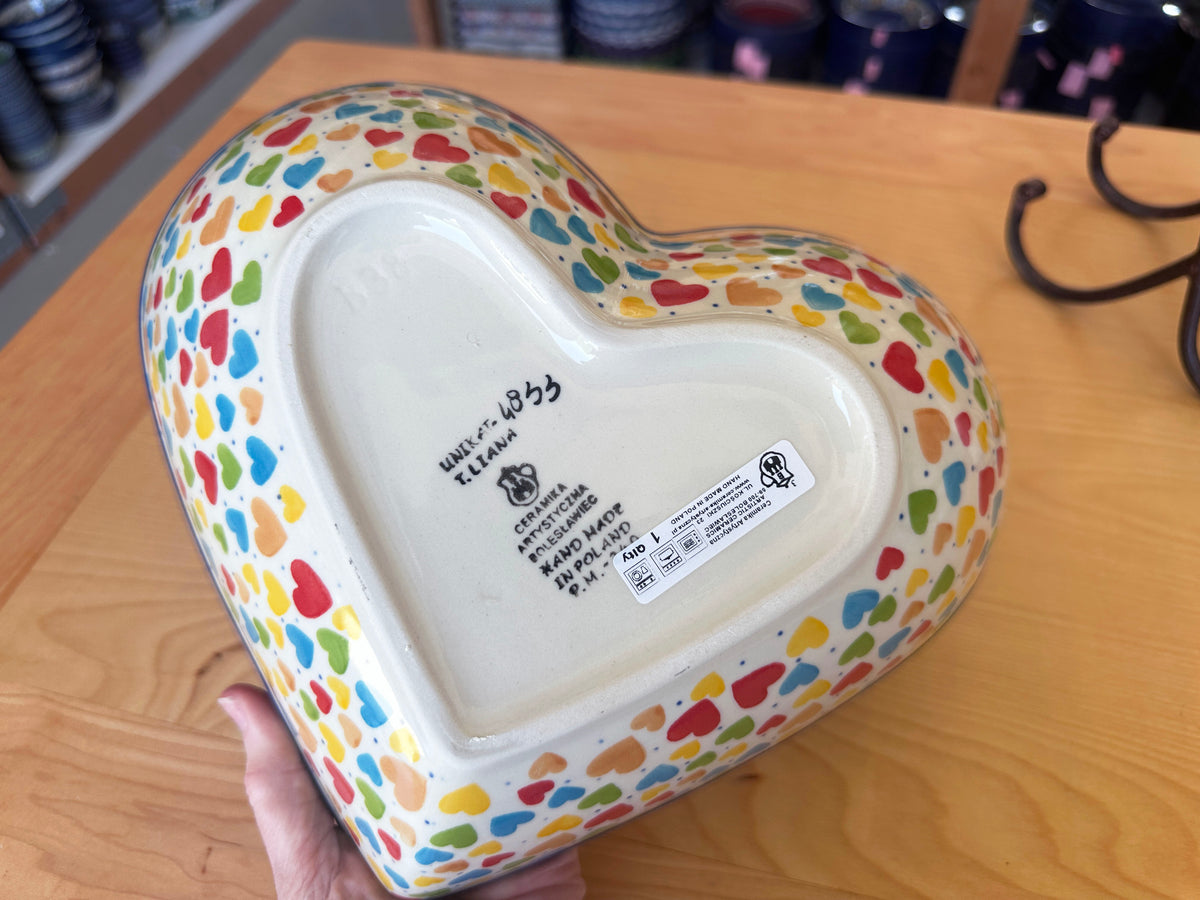 CLEARANCE Unikat XL Heart Bowl