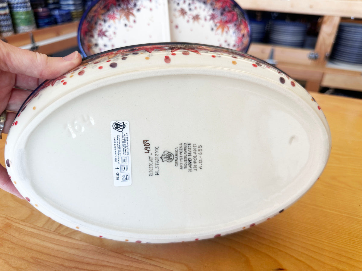 CLEARANCE Unikat 11” Divided Serving Dish