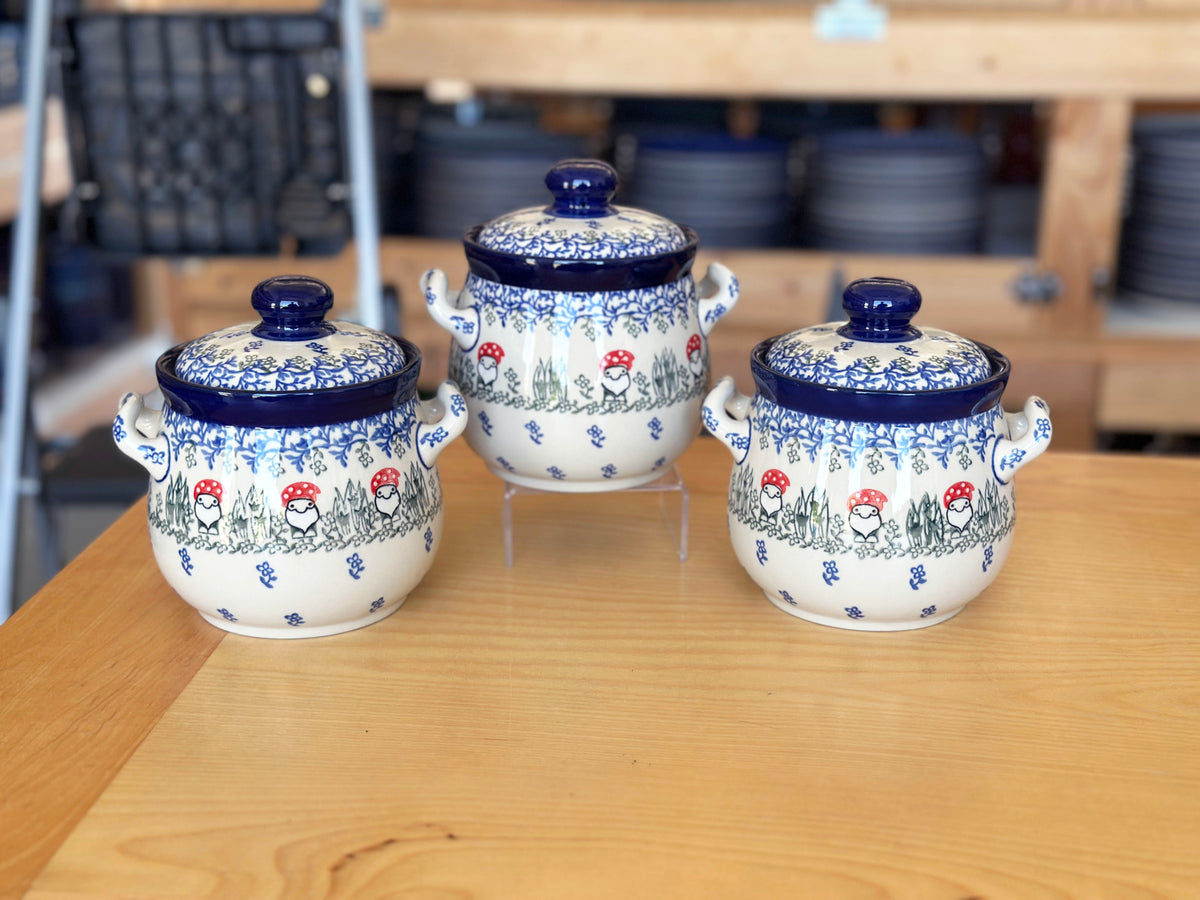 CLEARANCE Pot Belly Canister Jar