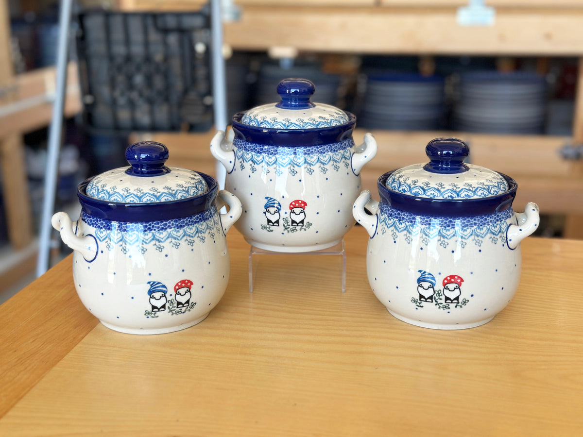 CLEARANCE Pot Belly Canister Jar