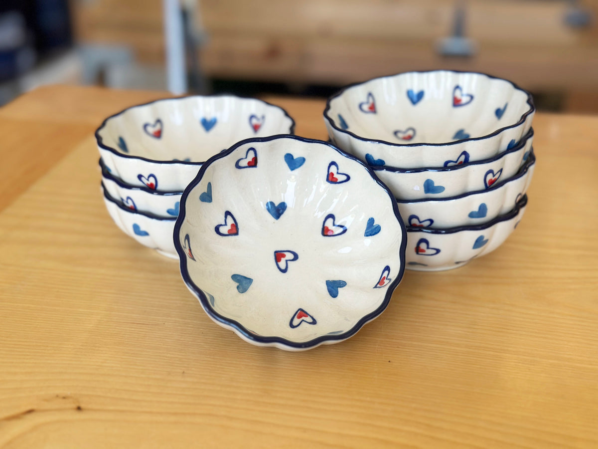 CLEARANCE Scalloped Bowl