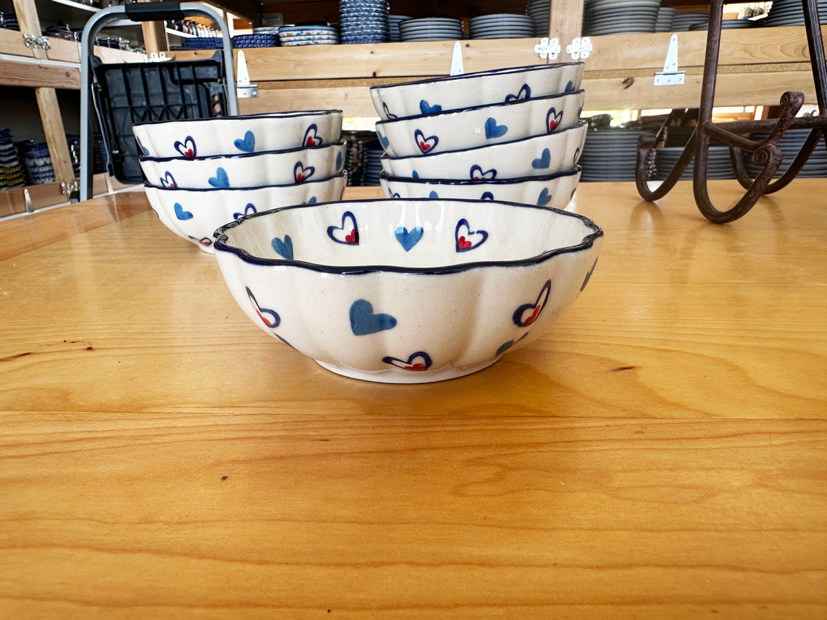 CLEARANCE Scalloped Bowl