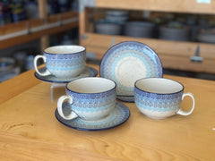 CLEARANCE 13 oz Cup & Saucer Set