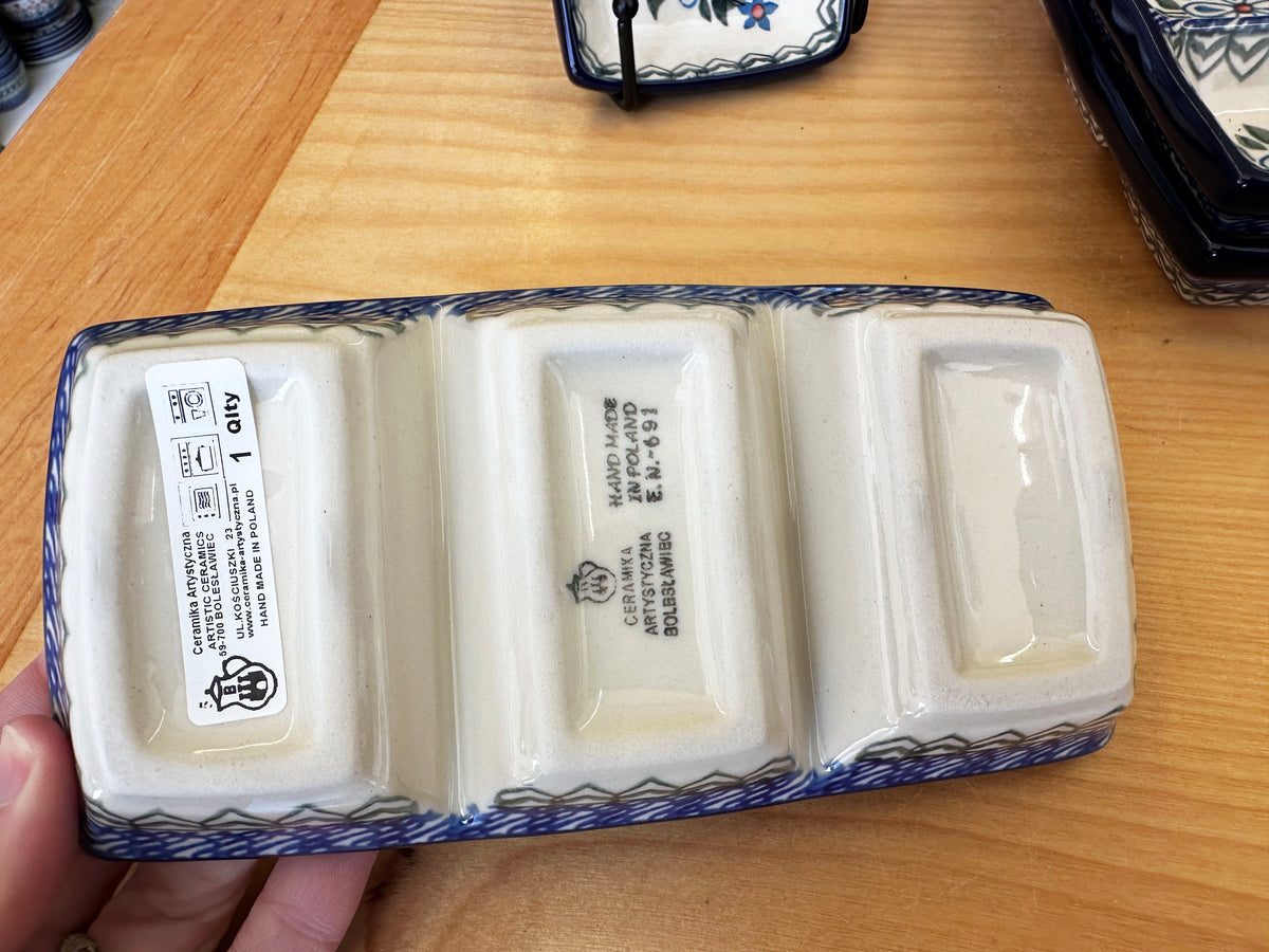 CLEARANCE Triple Divided Dish