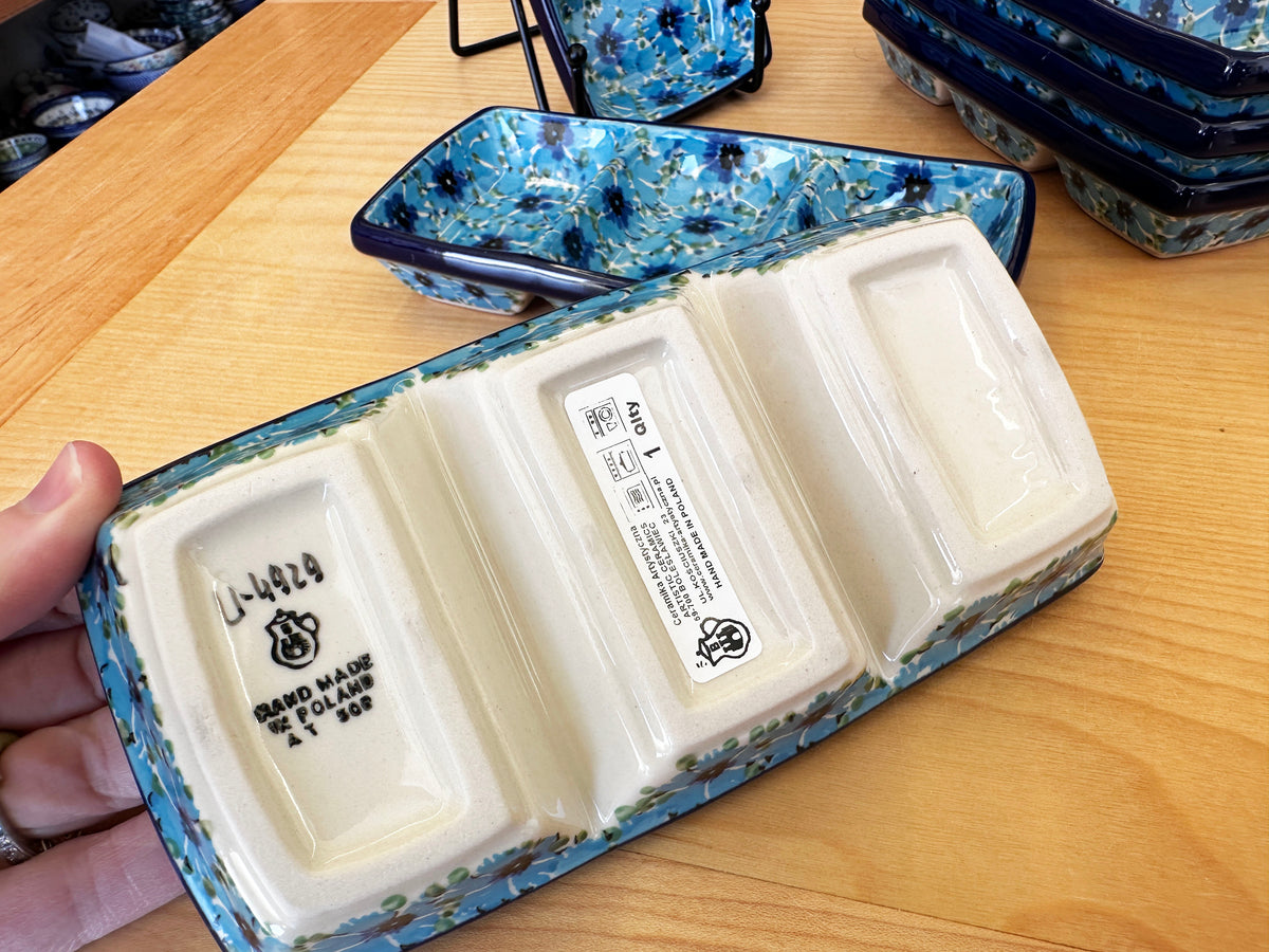CLEARANCE Unikat Triple Divided Dish