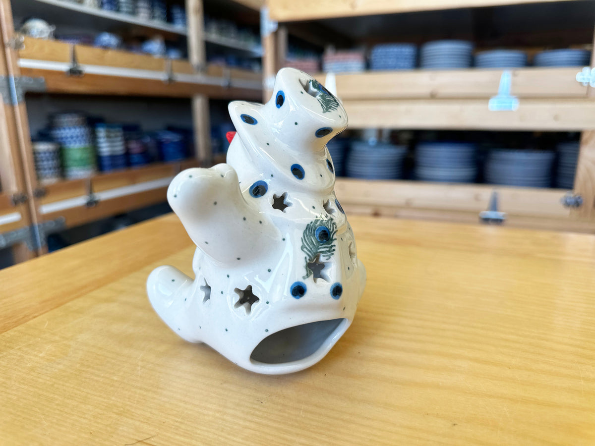 CLEARANCE Luminary Snowman Figure