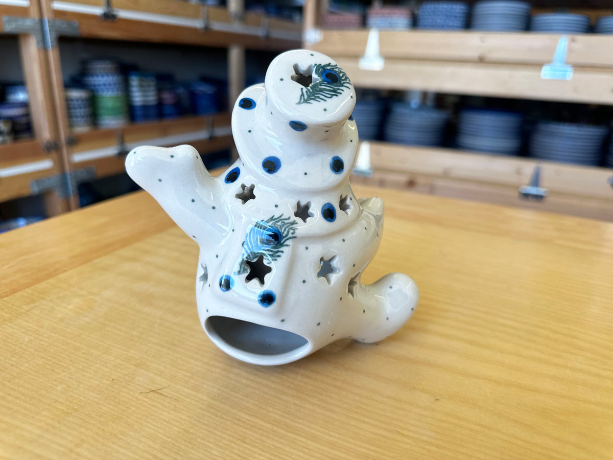 CLEARANCE Luminary Snowman Figure