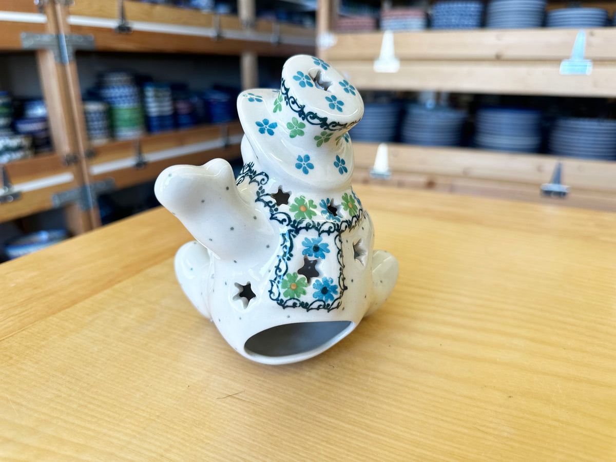 CLEARANCE Luminary Snowman Figure
