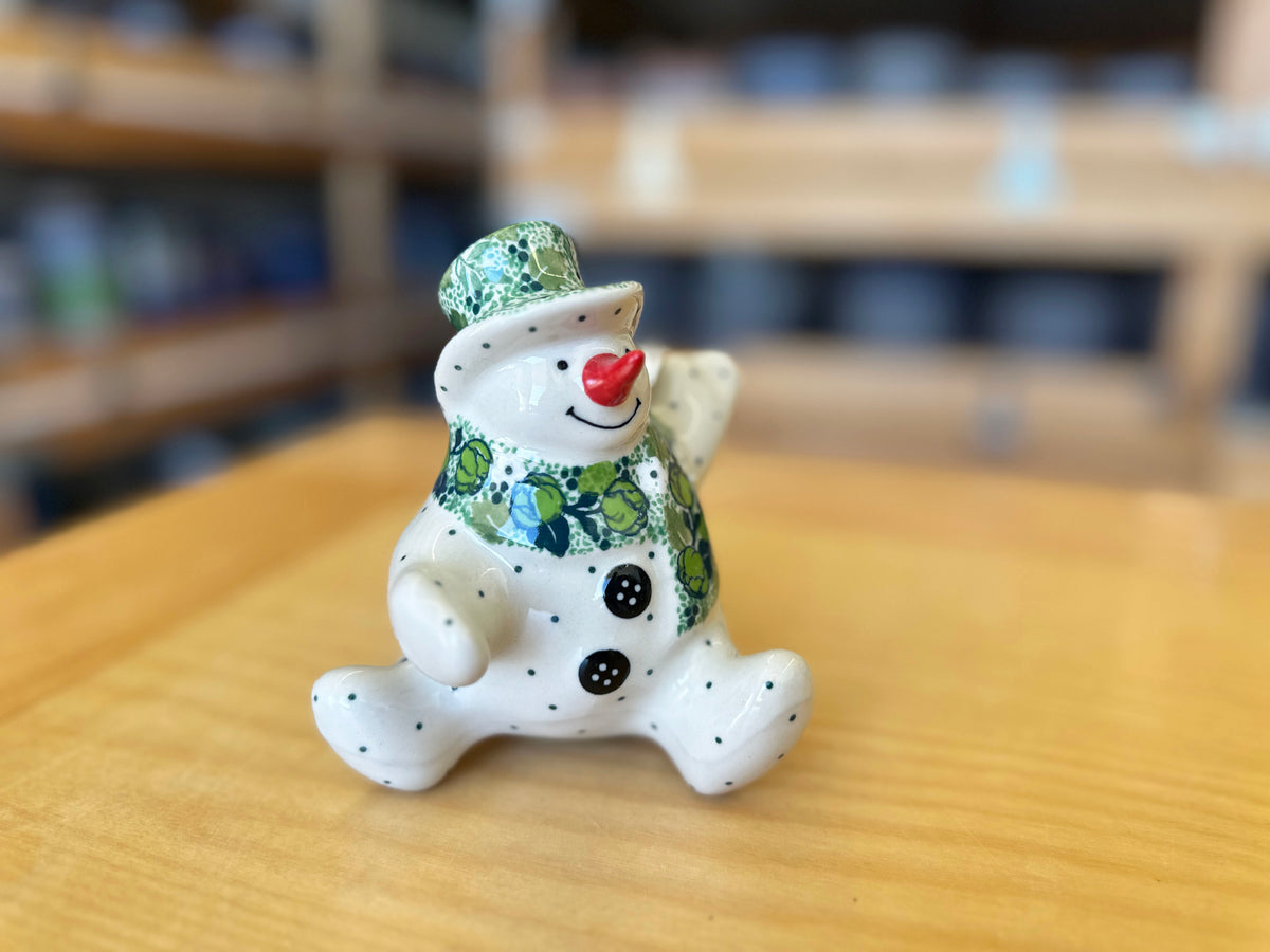 CLEARANCE Unikat Snowman Figure