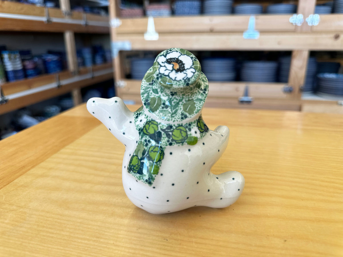CLEARANCE Unikat Snowman Figure