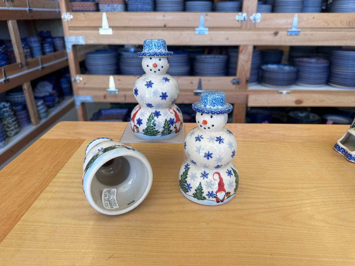 CLEARANCE Unikat Snowman Figure