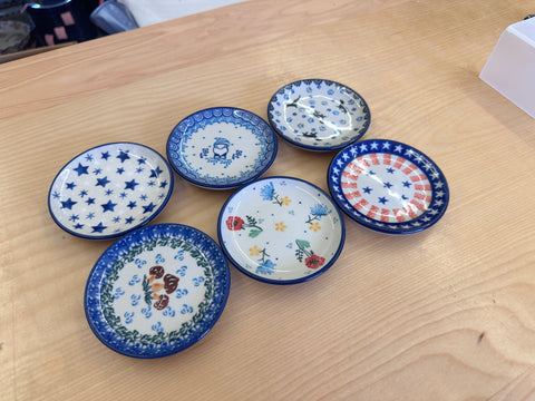 CLEARANCE Mini Plate Coaster Set