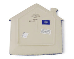 Unikat Halloween House Plate