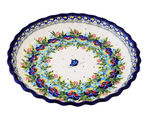Unikat Ruffled Pie Dish