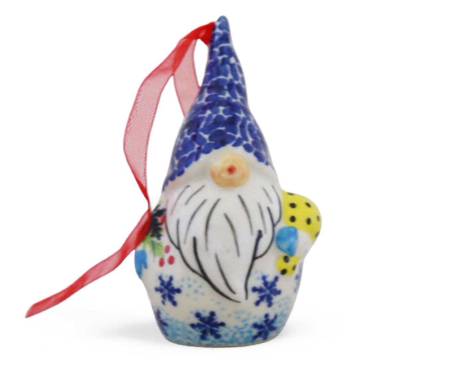 Unikat Chubby Gnome Ornament