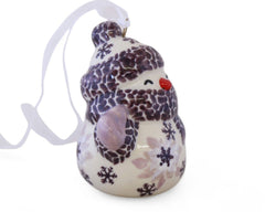 Unikat Snowman Ornament