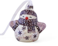 Unikat Snowman Ornament