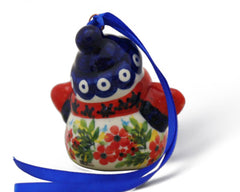 Unikat Snowman Ornament