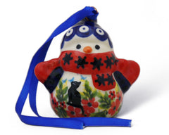 Unikat Snowman Ornament