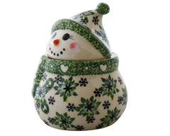 Medium Unikat Snowman Canister