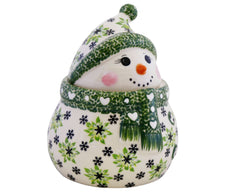 Large Unikat Snowman Canister