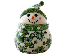 Medium Unikat Snowman Canister