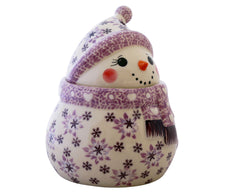 Large Unikat Snowman Canister