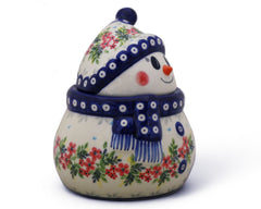 Large Unikat Snowman Canister