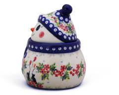 Large Unikat Snowman Canister