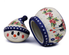 Large Unikat Snowman Canister