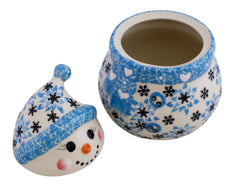 Medium Unikat Snowman Canister