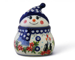 Medium Unikat Snowman Canister
