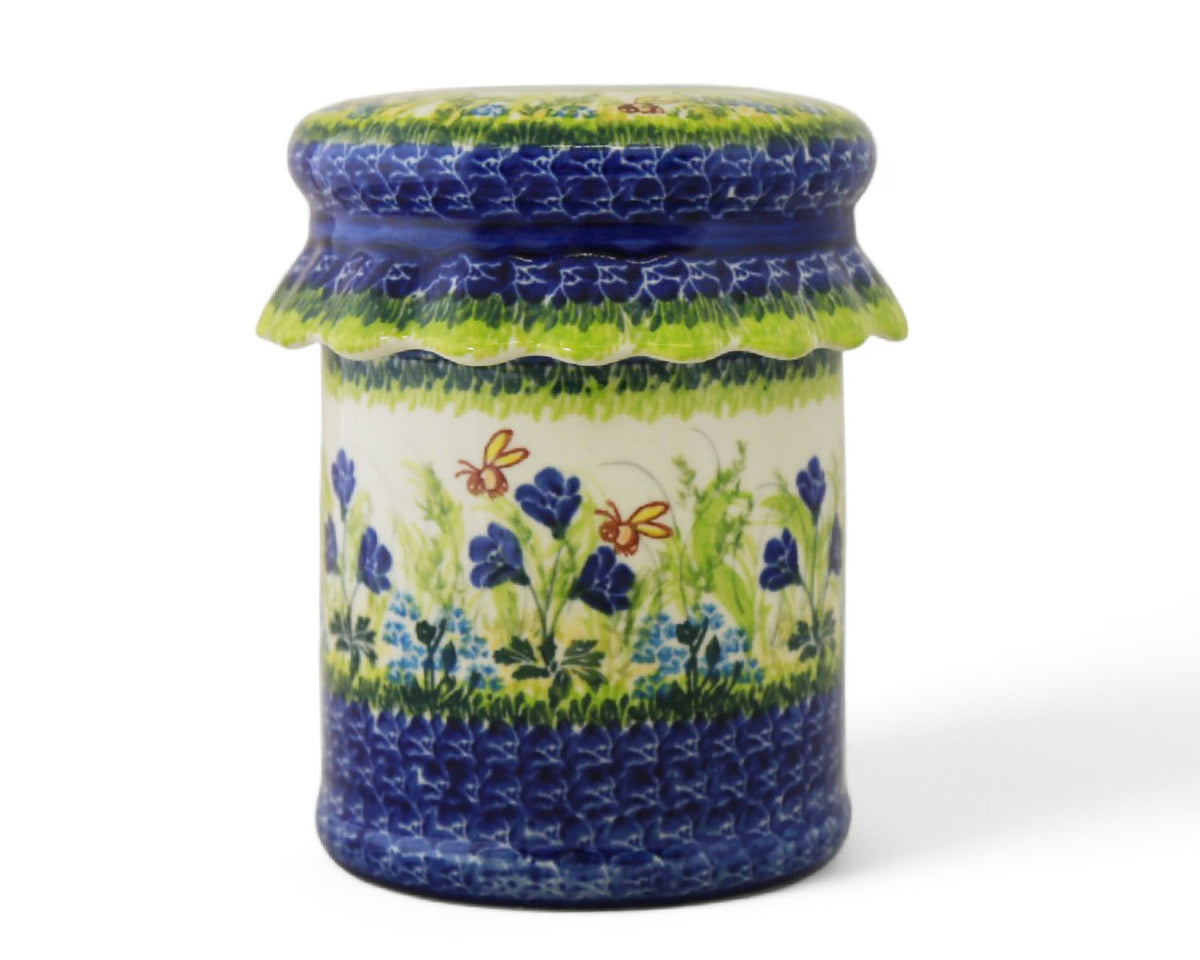 Unikat Large Ruffled Canister